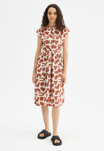 Load image into Gallery viewer, Compania Fantastica Geometric Print Midi Dress