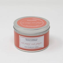 Load image into Gallery viewer, Vegan Soy Wax Candle Red Poppy & Ginger