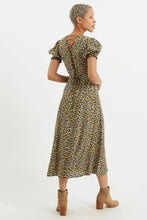 Load image into Gallery viewer, Louche Romola Santa Fe Lace Back Midi Dress