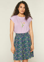 Load image into Gallery viewer, Wild Flower Print High Waisted Bermuda Shorts With Darts