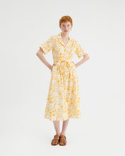 Load image into Gallery viewer, Compania Fantastica Floral Print Midi Shirt Dress