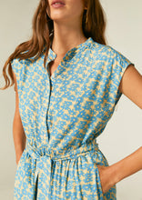Load image into Gallery viewer, Primrose Print Midi Dress With Pockets