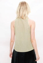 Load image into Gallery viewer, Louche Krista Turtle Neck Lurex Top Gold