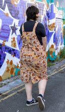 Load image into Gallery viewer, Run And Fly Magic Mushroom Print Stretch Corduroy Pinafore