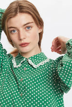 Load image into Gallery viewer, Louche Ettie Polka Dots Blouse