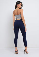 Load image into Gallery viewer, Pull On Skinny High Waisted Trousers