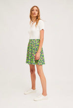 Load image into Gallery viewer, Compania Fantastica Kiwi Print amino Skirt