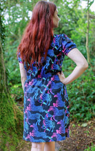 Load image into Gallery viewer, Run and Fly Rainbow Zebra Skater Dress