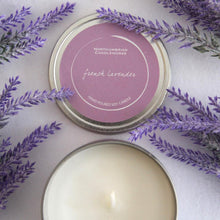 Load image into Gallery viewer, Vegan Soy Wax Candle French Lavender Scented