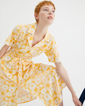 Load image into Gallery viewer, Compania Fantastica Floral Print Midi Shirt Dress