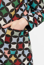 Load image into Gallery viewer, Louche Dryden 60’s Circles Jacquard Mini Coat