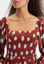 Load image into Gallery viewer, Compania Fantastica Polka Dots Midi Dress