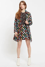 Load image into Gallery viewer, Louche Dryden 60’s Circles Jacquard Mini Coat