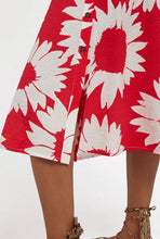 Load image into Gallery viewer, Orinda Sundaisy Midi Sundress In Red By Louche