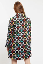 Load image into Gallery viewer, Louche Dryden 60’s Circles Jacquard Mini Coat