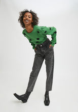 Load image into Gallery viewer, Grey High Waisted Jeans With Elasticated Waist