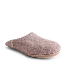 Load image into Gallery viewer, Egos Copenhagen Natural Wool Fair Trade Slippers in Natural Grey