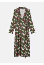 Load image into Gallery viewer, Compania Fantastica Dog Print Wrap Dress