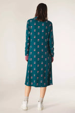 Load image into Gallery viewer, Compania Fantastica Daisy Print Midi Dress