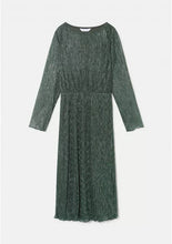 Load image into Gallery viewer, Compania Fantastica Green Lurex Dress