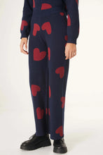 Load image into Gallery viewer, Compania Fantastica Heart Print Straight Leg Trousers