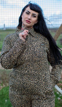 Load image into Gallery viewer, Natural Leopard Print Boiler Suit