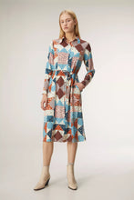 Load image into Gallery viewer, Compania Fantastica Patchwork Midi dress