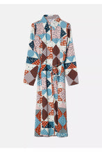 Load image into Gallery viewer, Compania Fantastica Patchwork Midi dress