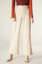 Load image into Gallery viewer, Compania Fantastica Soft Corduroy Wide-Leg Trousers White