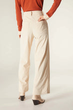 Load image into Gallery viewer, Compania Fantastica Soft Corduroy Wide-Leg Trousers White