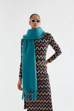 Load image into Gallery viewer, Compania Fantastica Green Blanket Scarf
