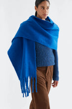 Load image into Gallery viewer, Compania Fantastica Blue Blanket Scarf
