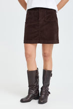 Load image into Gallery viewer, Byoung Bydasik Corduroy Skirt Brown
