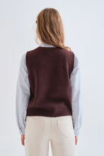 Load image into Gallery viewer, Compania Fantastica Flower Print Knitted Vest
