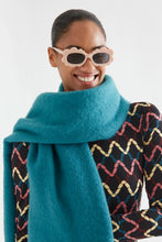 Load image into Gallery viewer, Compania Fantastica Green Blanket Scarf
