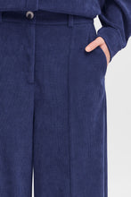 Load image into Gallery viewer, Ihkate Corduroy Trousers Patriot Blue
