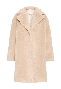 Ichi Ihhizala Faux Fur Coat