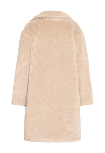 Ichi Ihhizala Faux Fur Coat
