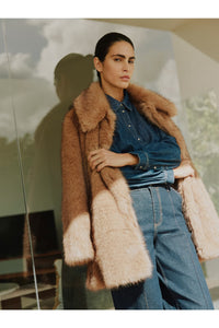 Byoung Byakaja Faux Fur Coat