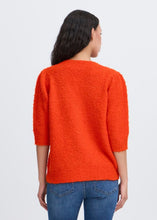 Load image into Gallery viewer, Ichi Ihloucle Cardigan Tangerine Tango
