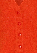 Load image into Gallery viewer, Ichi Ihloucle Cardigan Tangerine Tango
