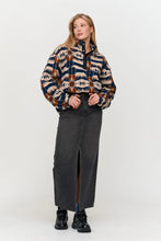 Load image into Gallery viewer, 24 Colours Berlin Abstract Fleece Sweater
