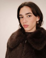 Load image into Gallery viewer, Grace And Mila Shonna Chocolate Coat
