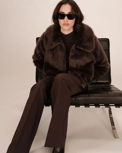 Grace And Mila Shonna Chocolate Coat
