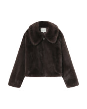 Load image into Gallery viewer, Grace And Mila Shonna Chocolate Coat

