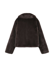 Load image into Gallery viewer, Grace And Mila Shonna Chocolate Coat
