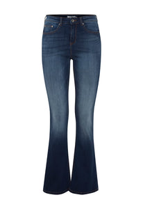 Byoung Bylola Lino Flare Jeans Dark Ink
