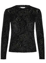 Load image into Gallery viewer, Byoung Byshirley Animal Print Mesh Top
