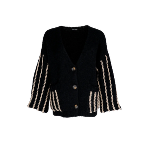 Bcaugusta Knit Cardigan Black