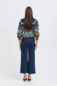 Byoung Bykomma Button Jeans Ink Blue